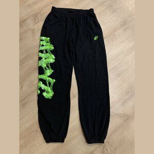 MAYC Mutant Ape Yacht Club “Slime” Sweatpants BAYC Men's Large L Bored Ape Black